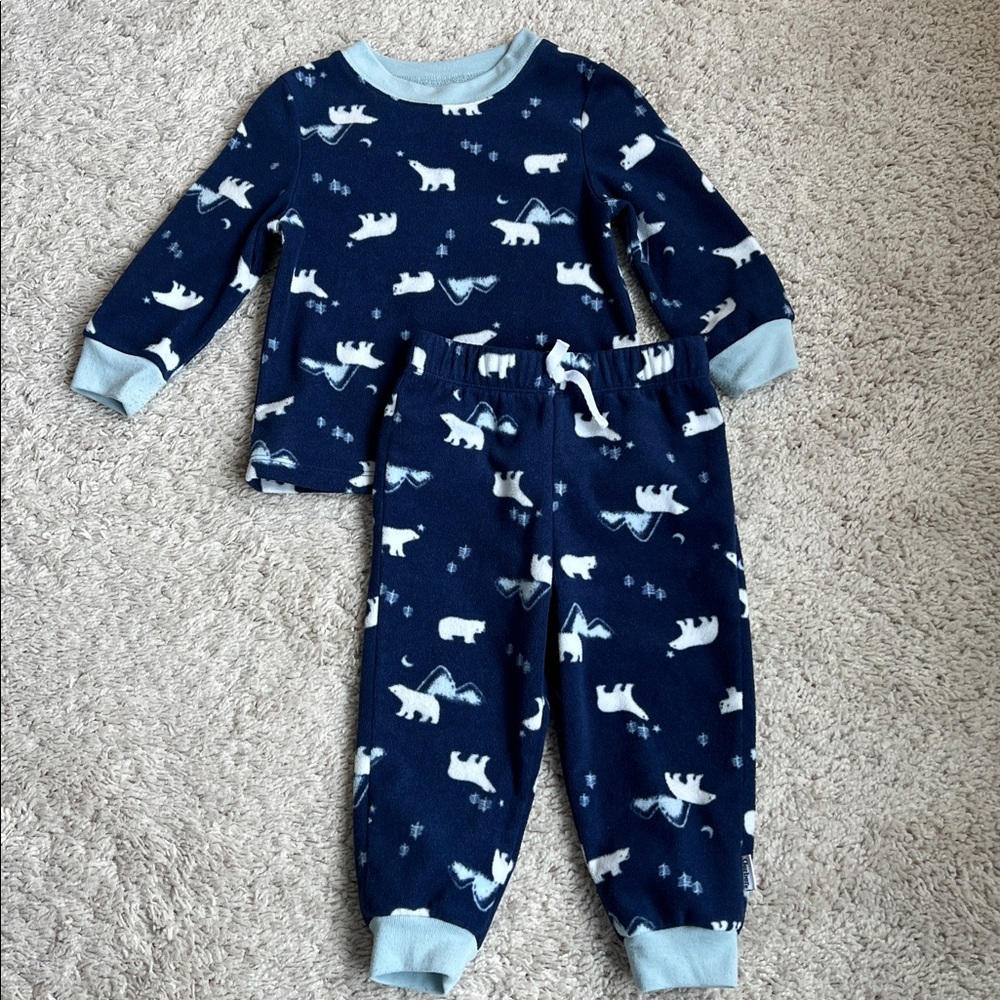 Gerber Baby Boy’s Polar Bear Fleece Pajamas